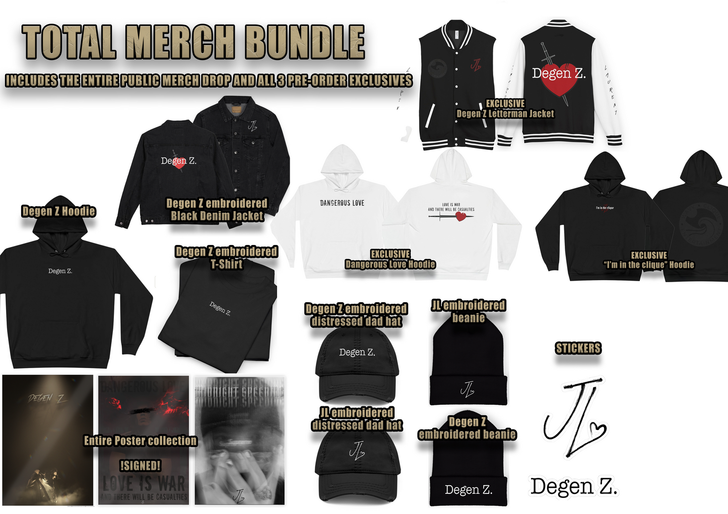 The Total Merch Pre-Order Bundle