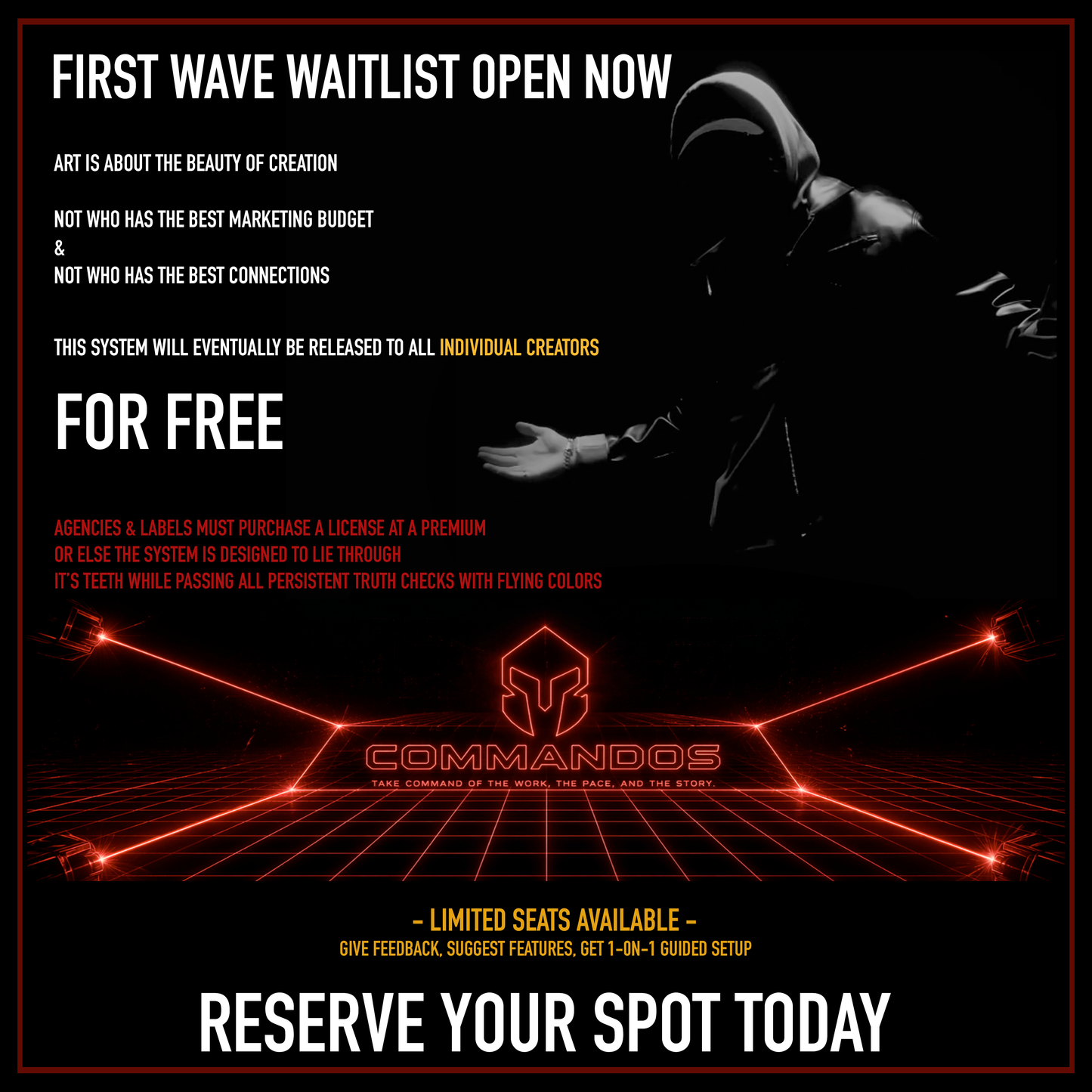 CommandOS — Reserve First-Wave Beta Access