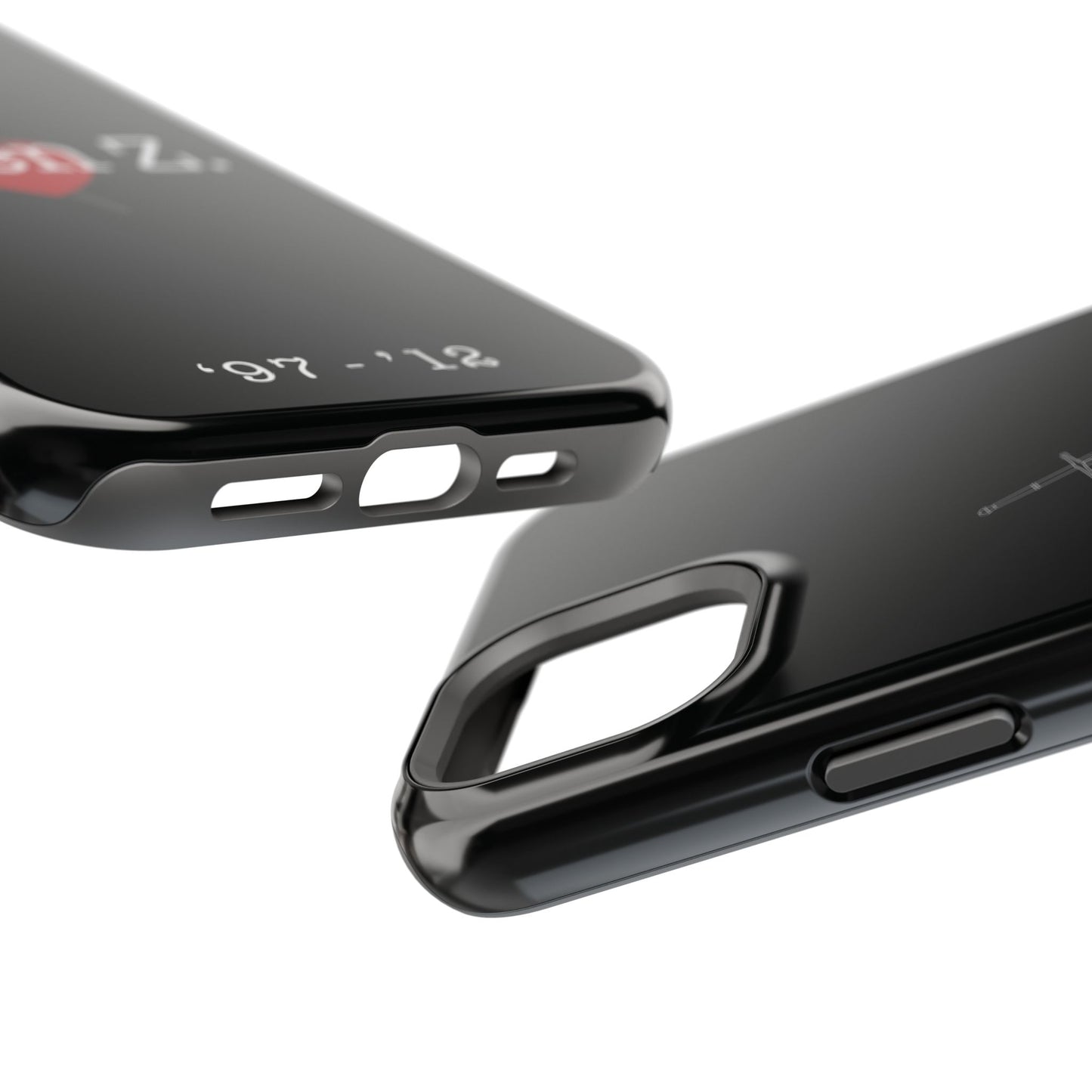 Phone Case — "Degen Z." Heart & Dagger Magnetic Impact-Resistant Case (’97–’12)