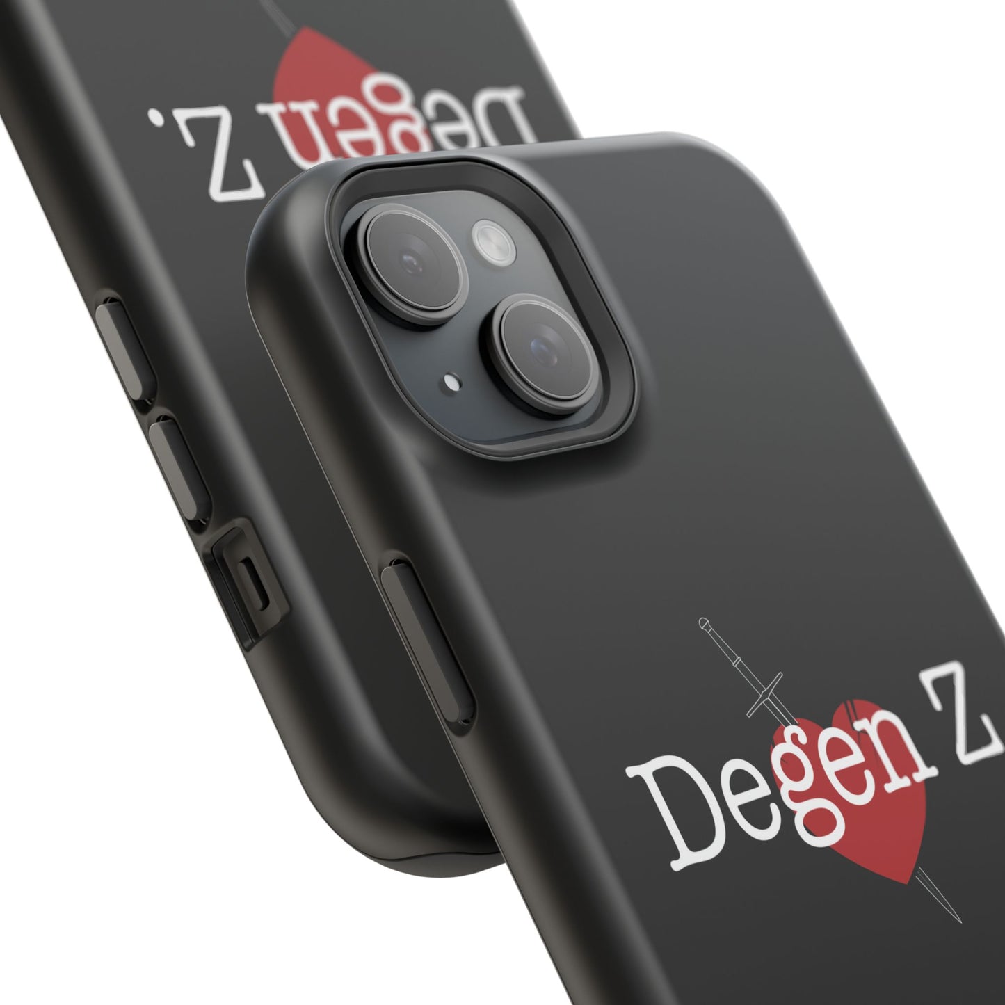 Phone Case — "Degen Z." Heart & Dagger Magnetic Impact-Resistant Case (’97–’12)