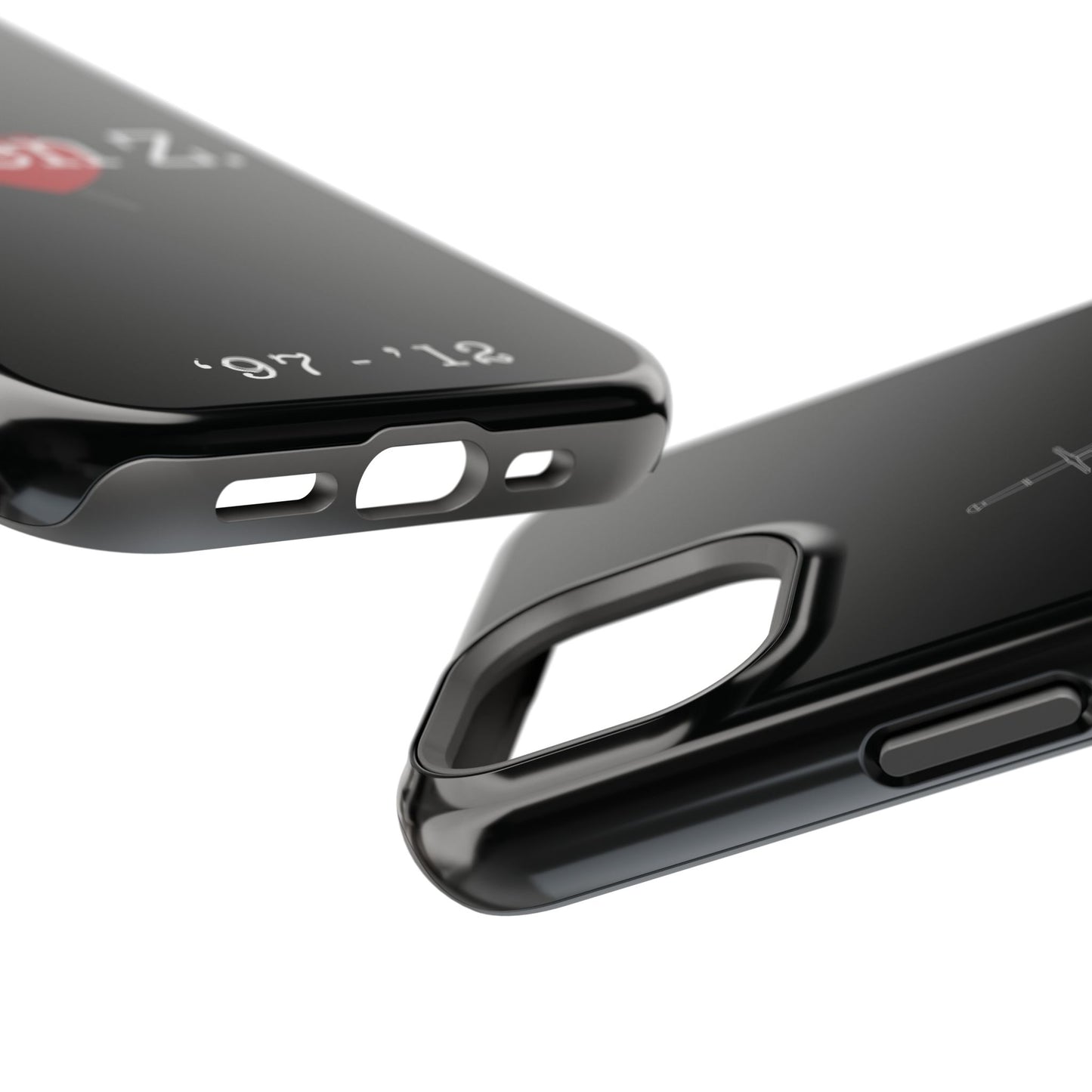 Phone Case — "Degen Z." Heart & Dagger Magnetic Impact-Resistant Case (’97–’12)