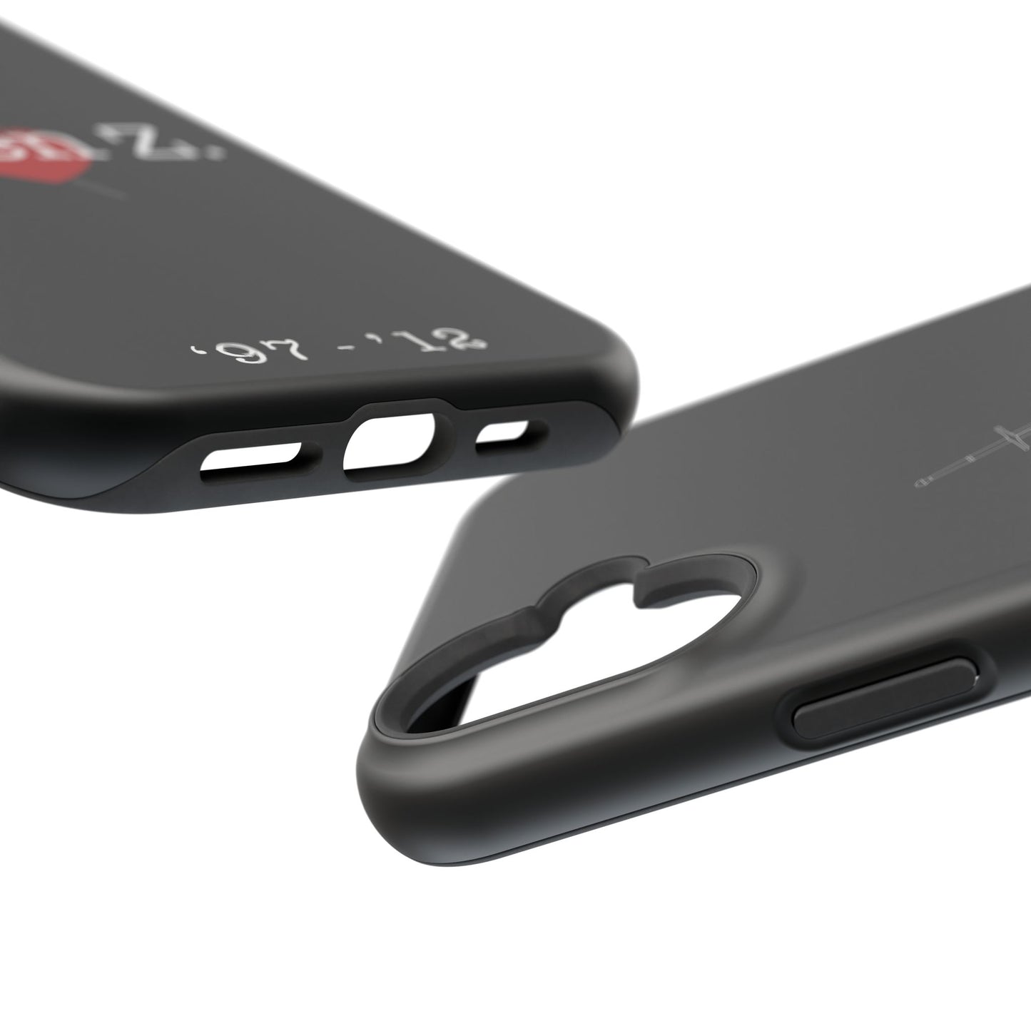 Phone Case — "Degen Z." Heart & Dagger Magnetic Impact-Resistant Case (’97–’12)
