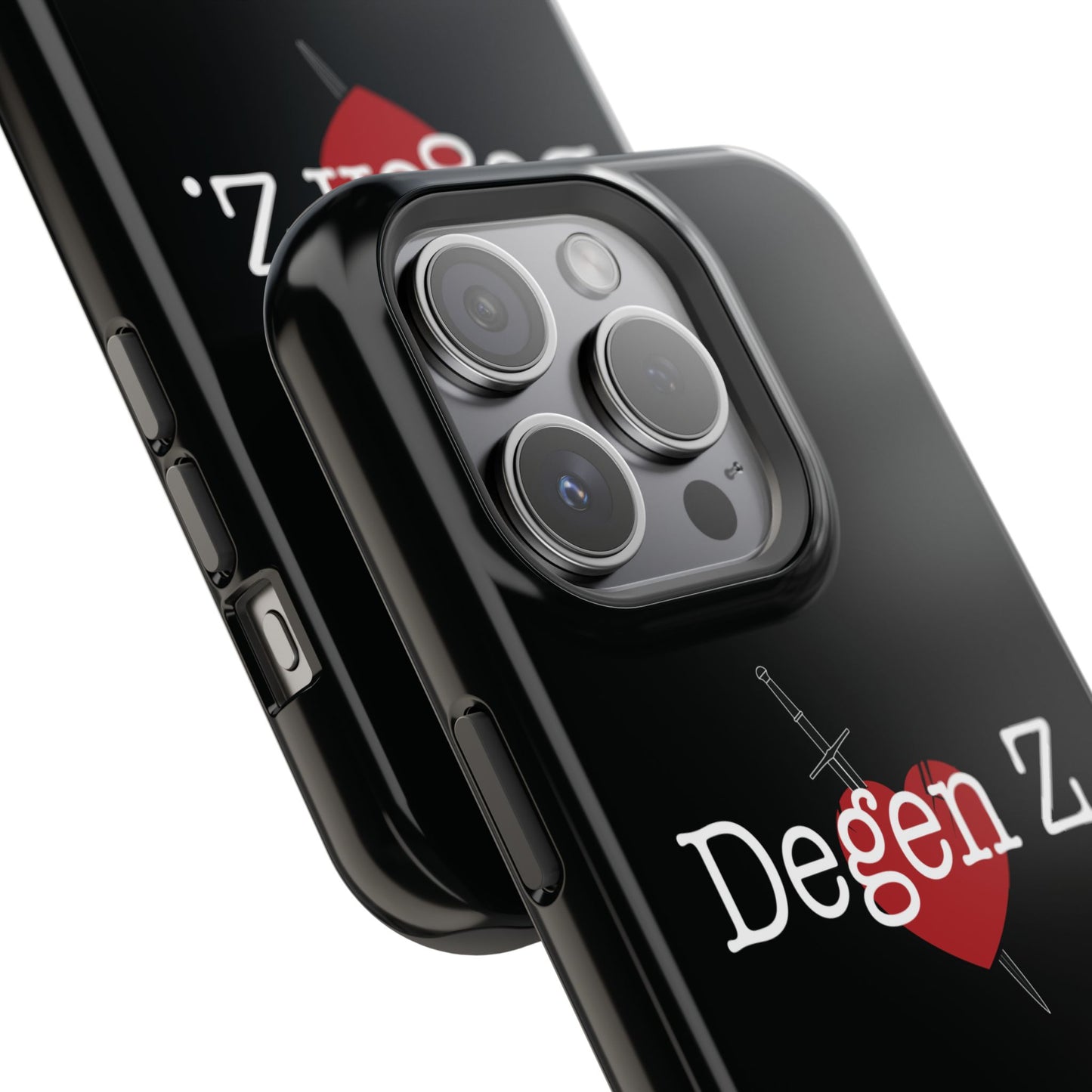 Phone Case — "Degen Z." Heart & Dagger Magnetic Impact-Resistant Case (’97–’12)