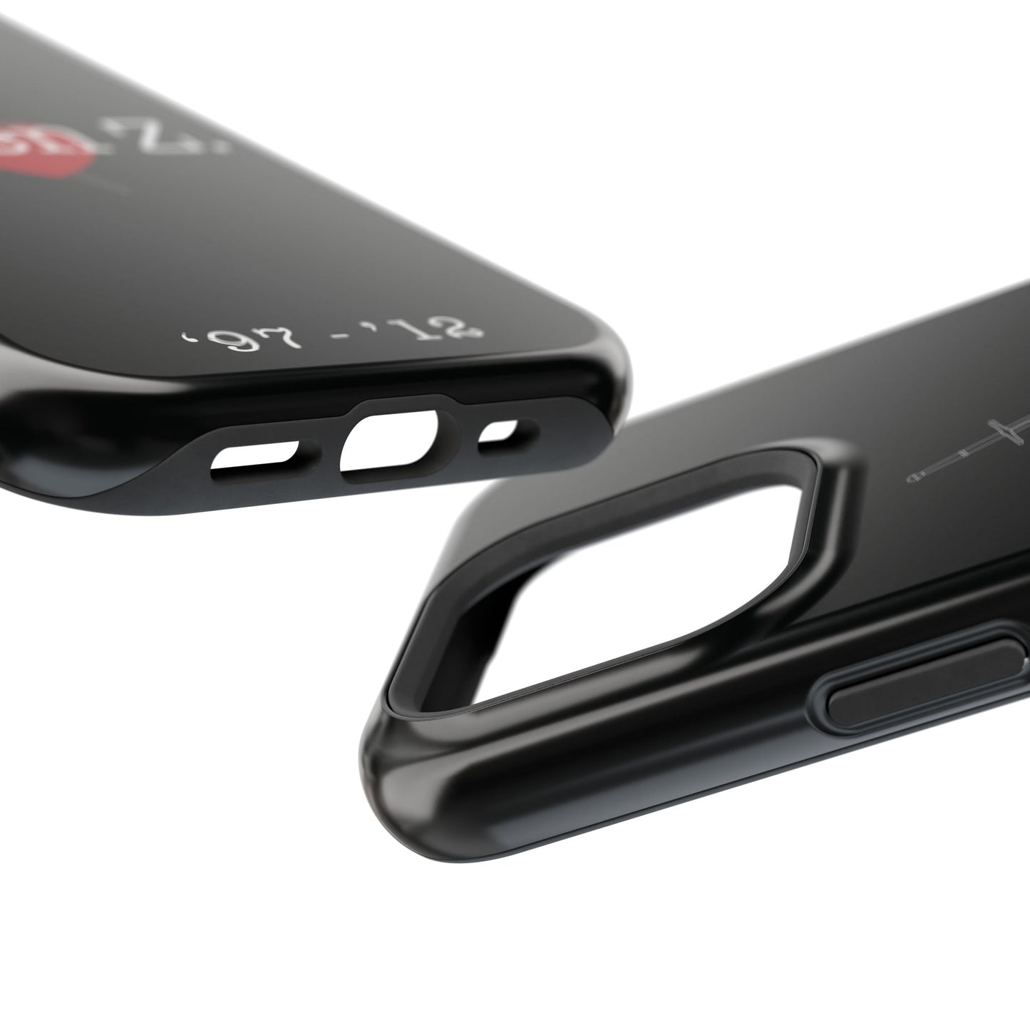 Phone Case — "Degen Z." Heart & Dagger Magnetic Impact-Resistant Case (’97–’12)