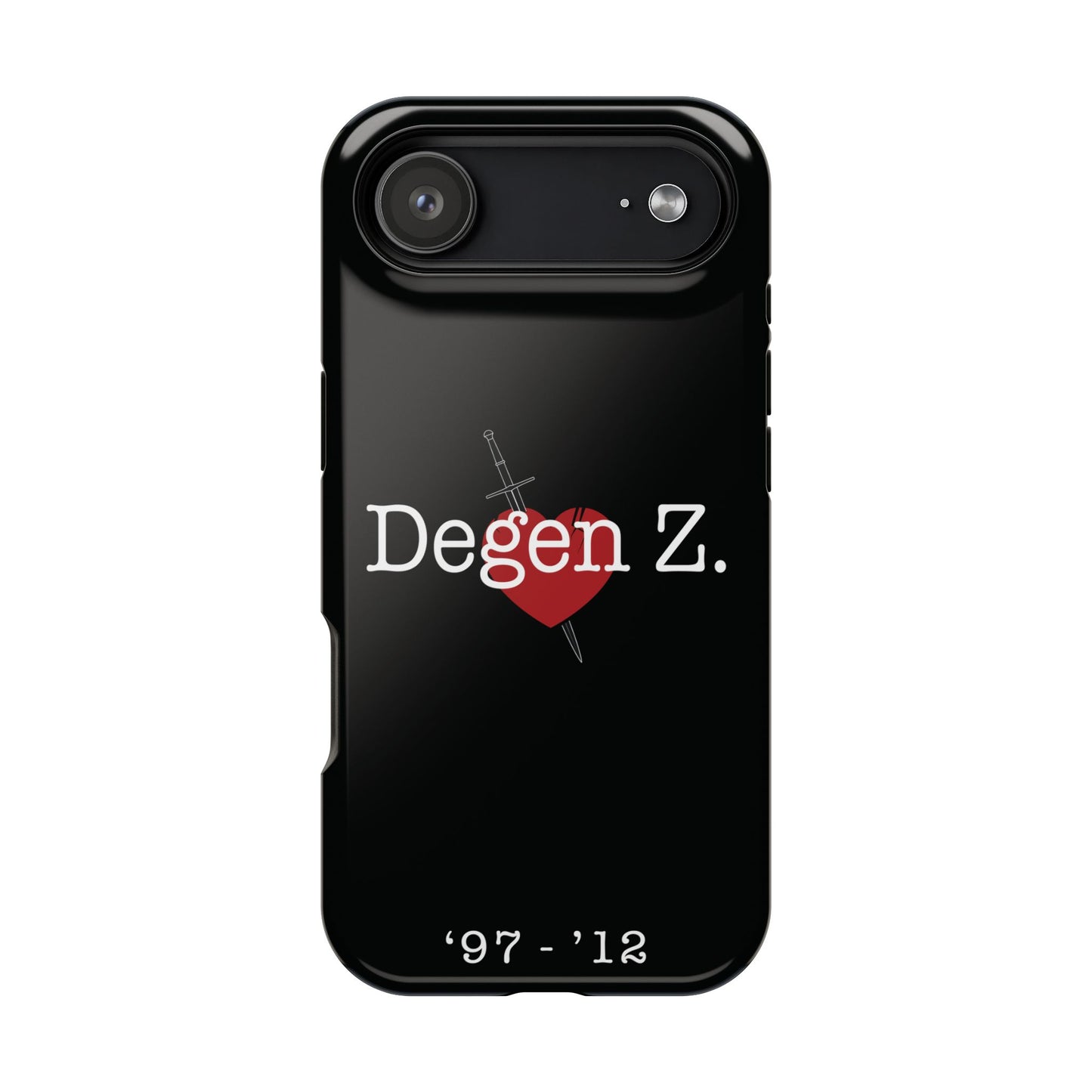 Phone Case — "Degen Z." Heart & Dagger Magnetic Impact-Resistant Case (’97–’12)