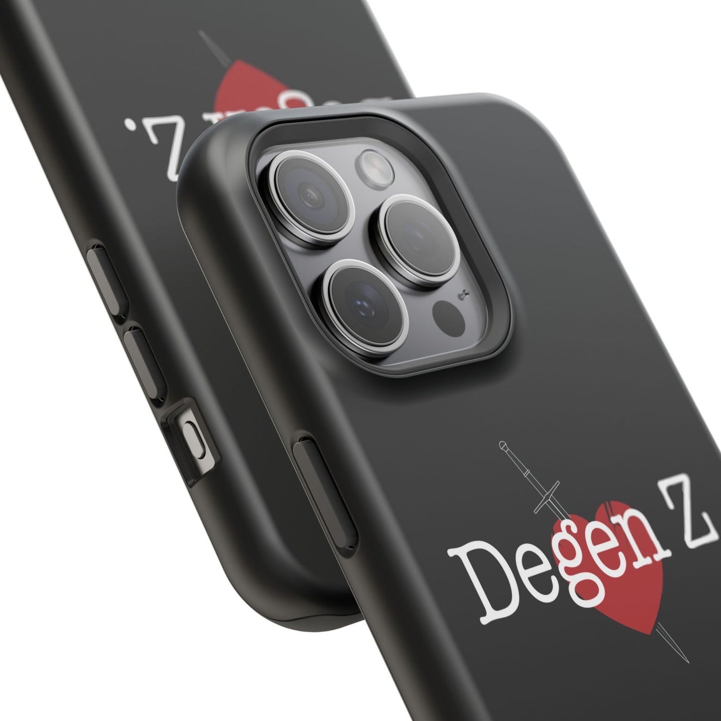 Phone Case — "Degen Z." Heart & Dagger Magnetic Impact-Resistant Case (’97–’12)