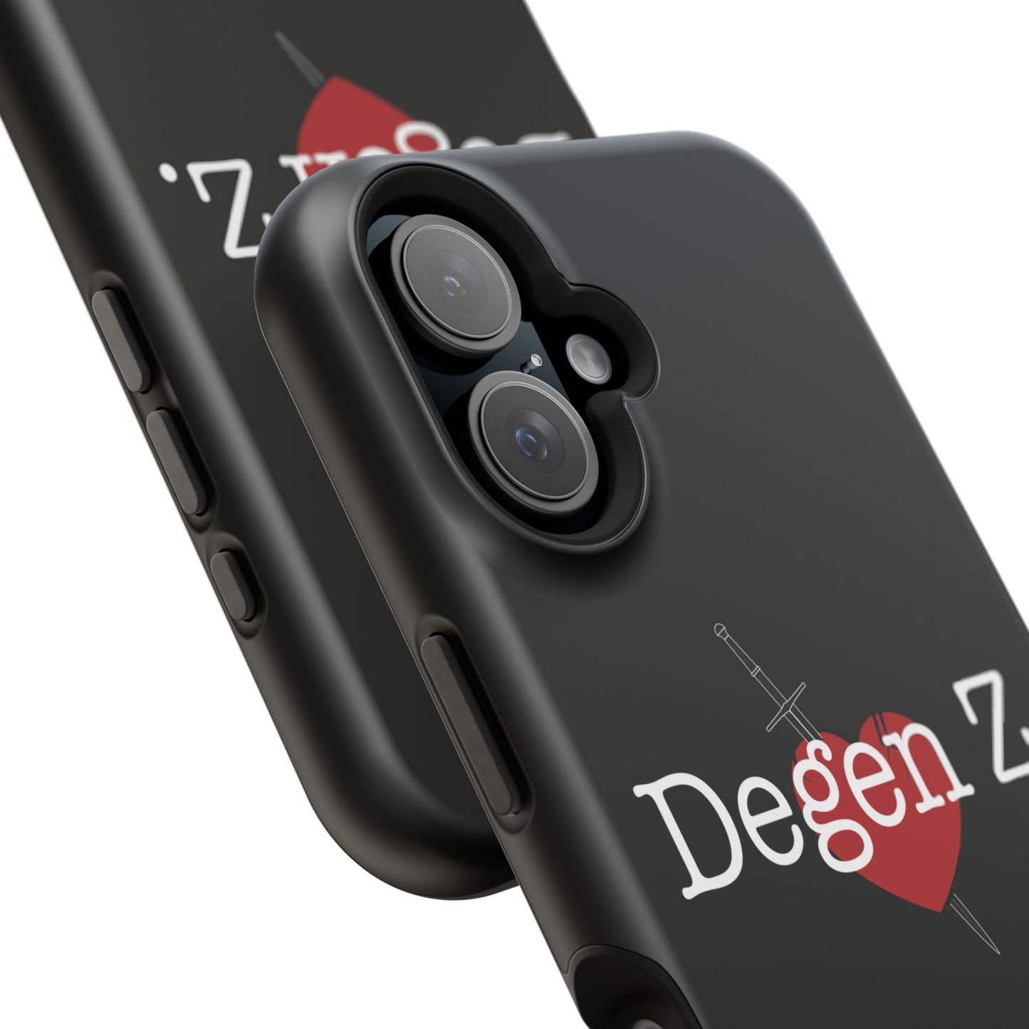 Phone Case — "Degen Z." Heart & Dagger Magnetic Impact-Resistant Case (’97–’12)