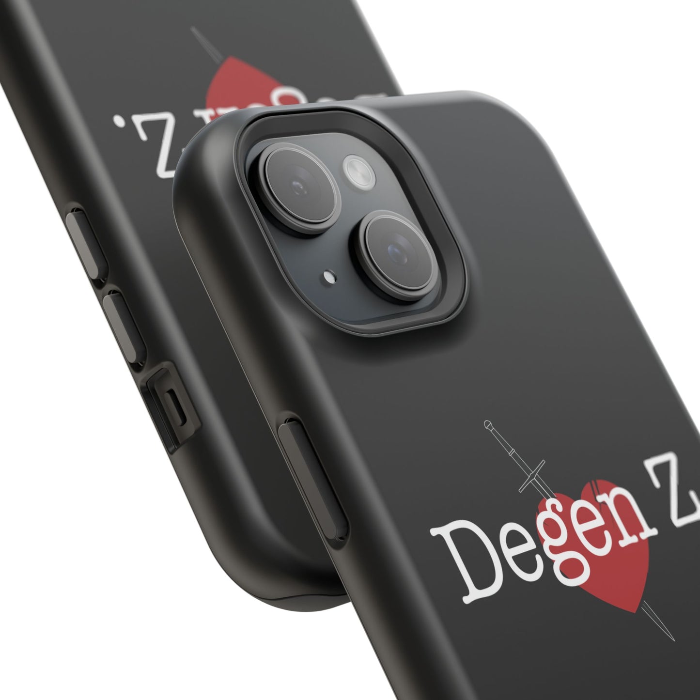 Phone Case — "Degen Z." Heart & Dagger Magnetic Impact-Resistant Case (’97–’12)