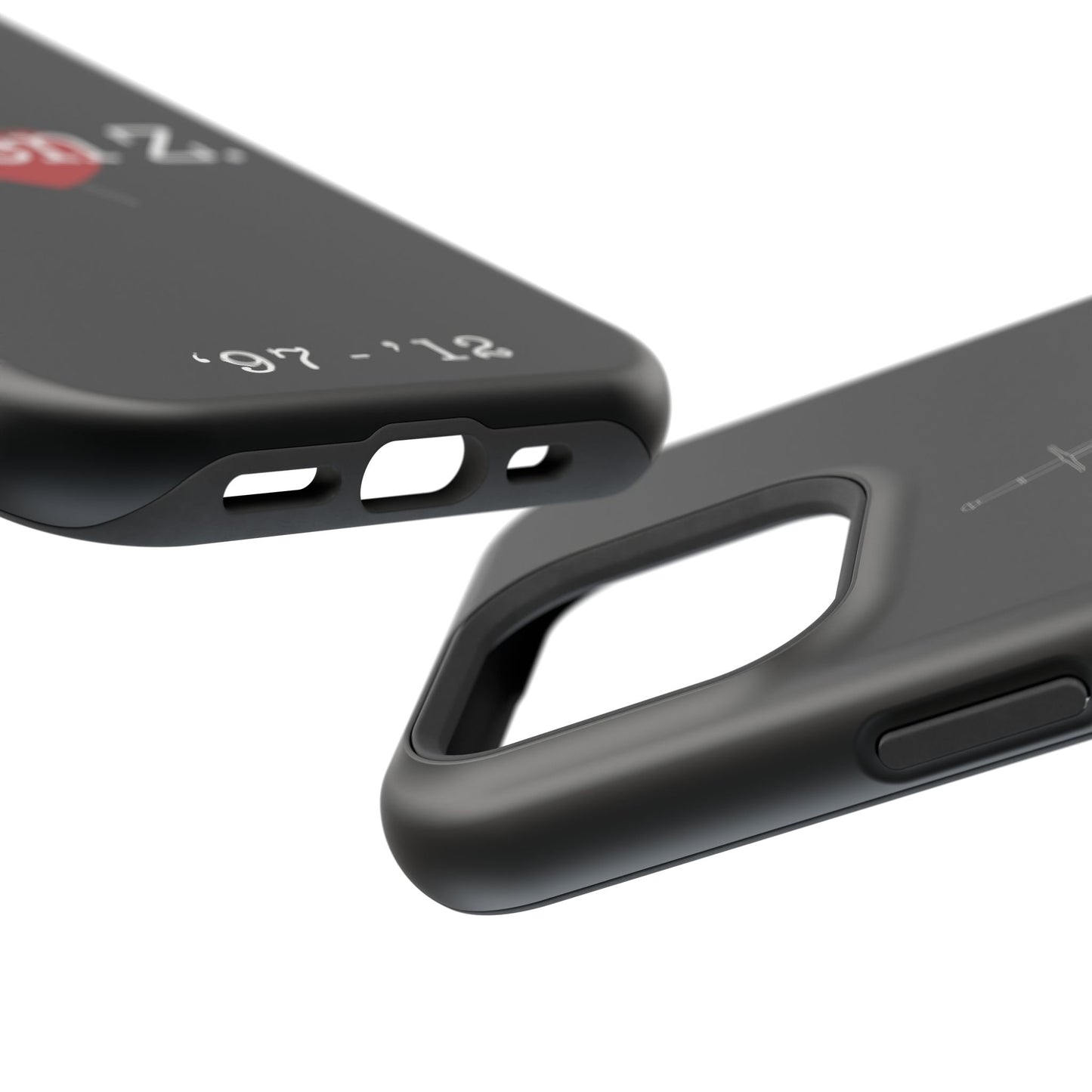 Phone Case — "Degen Z." Heart & Dagger Magnetic Impact-Resistant Case (’97–’12)