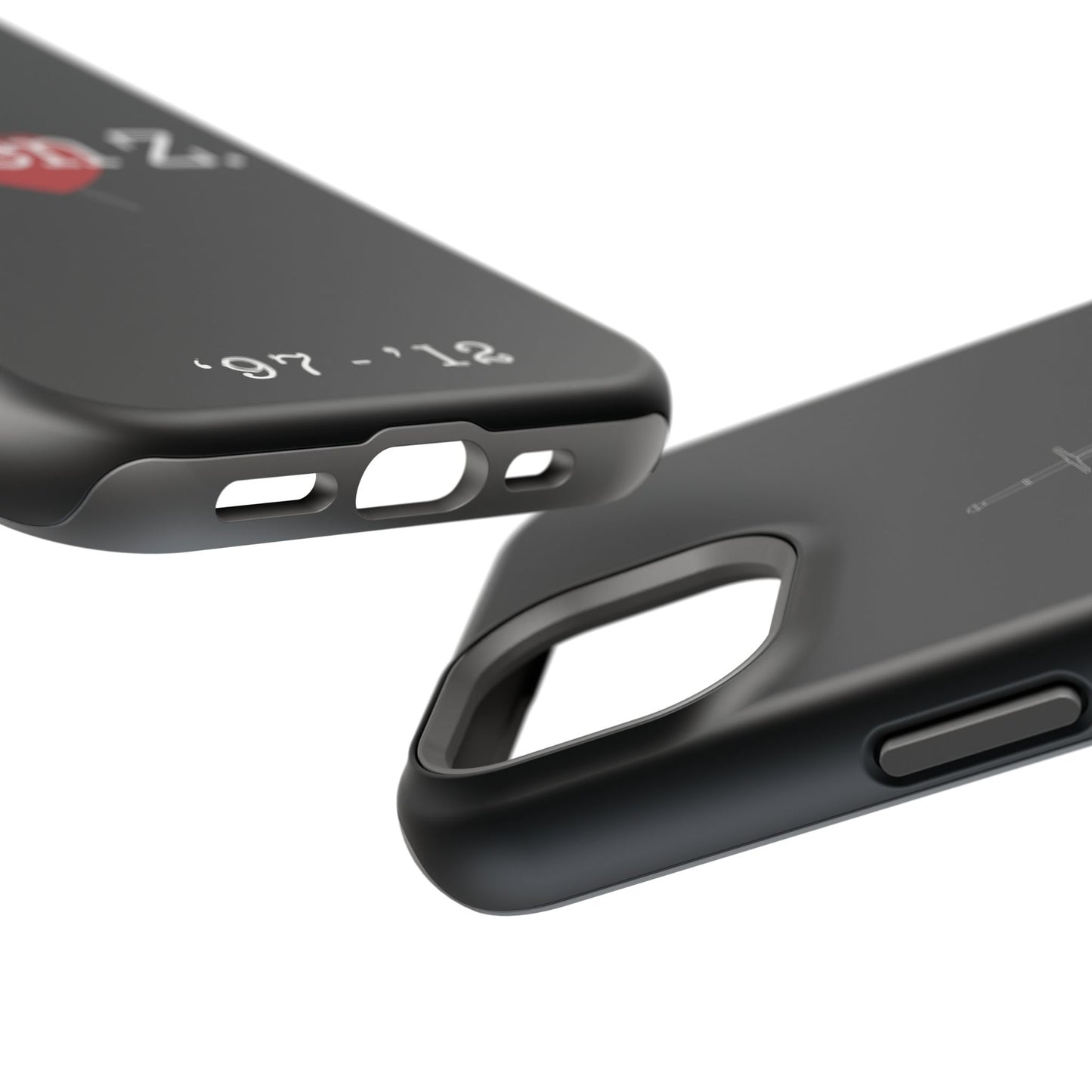 Phone Case — "Degen Z." Heart & Dagger Magnetic Impact-Resistant Case (’97–’12)