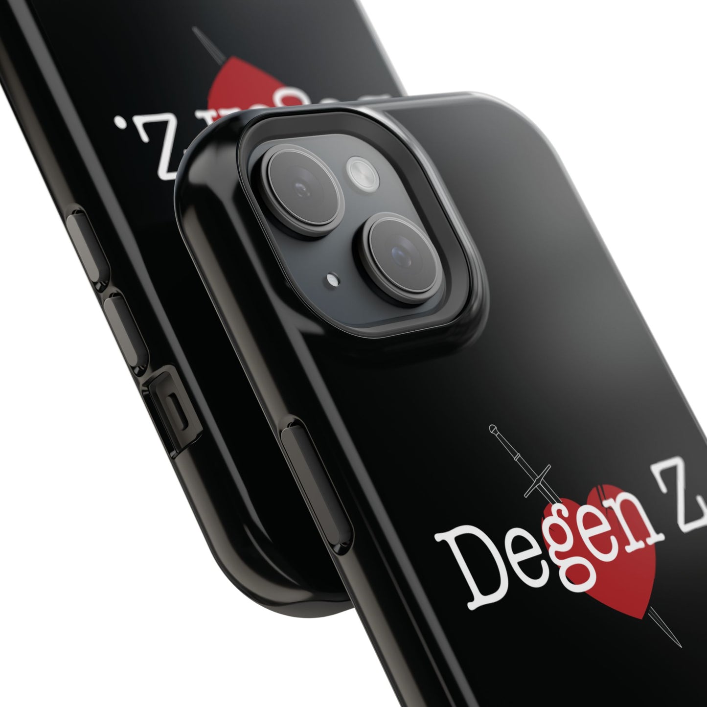 Phone Case — "Degen Z." Heart & Dagger Magnetic Impact-Resistant Case (’97–’12)