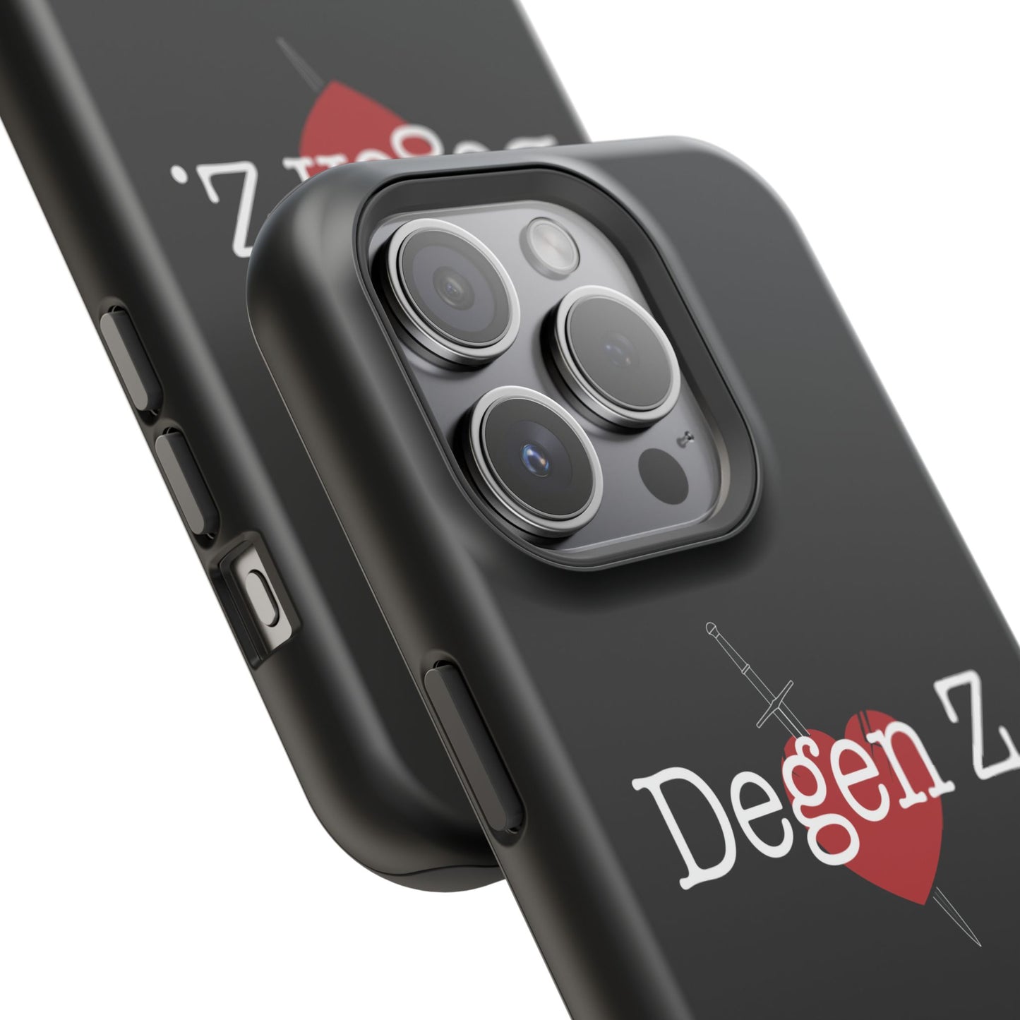 Phone Case — "Degen Z." Heart & Dagger Magnetic Impact-Resistant Case (’97–’12)