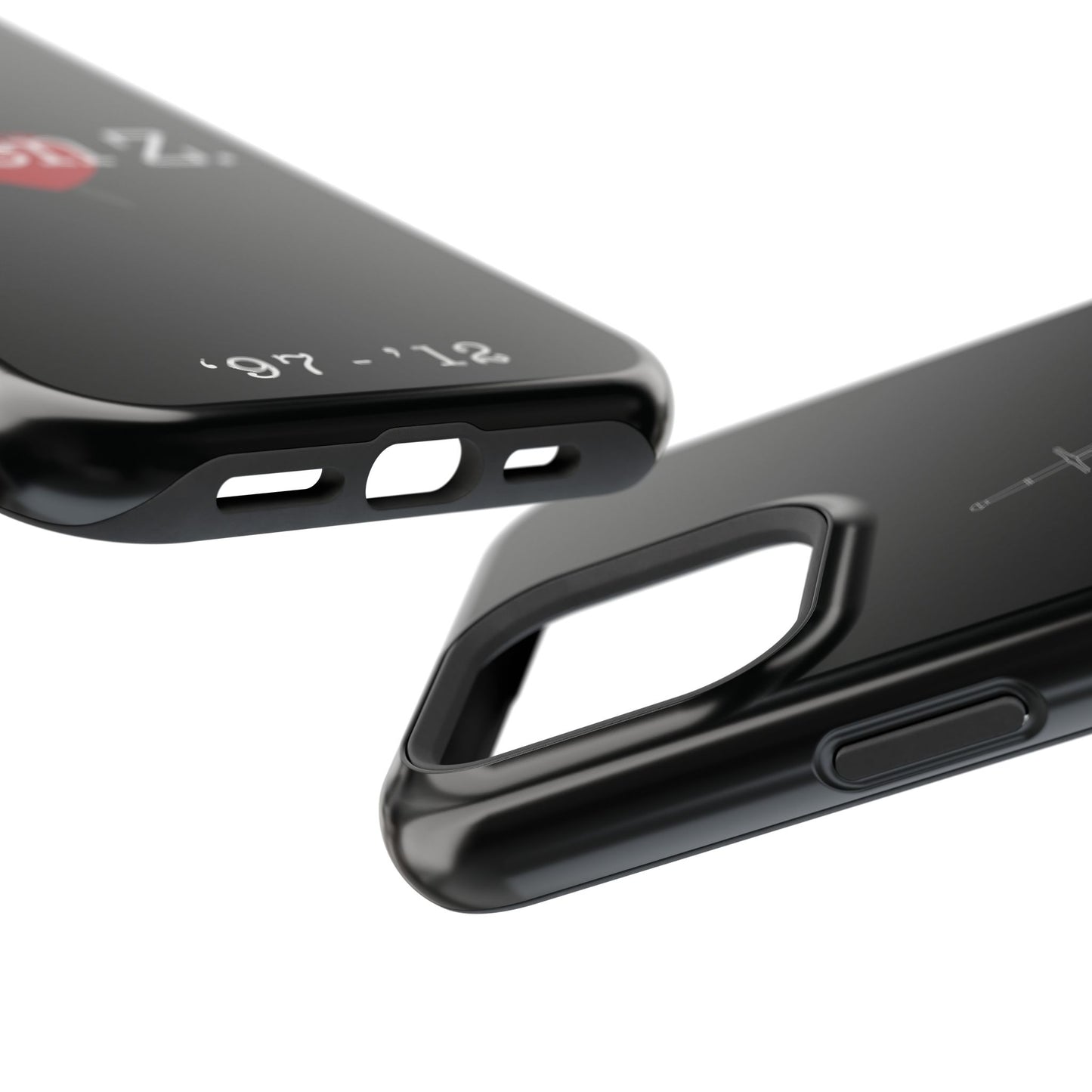 Phone Case — "Degen Z." Heart & Dagger Magnetic Impact-Resistant Case (’97–’12)