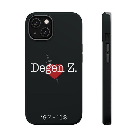Phone Case — "Degen Z." Heart & Dagger Magnetic Impact-Resistant Case (’97–’12)