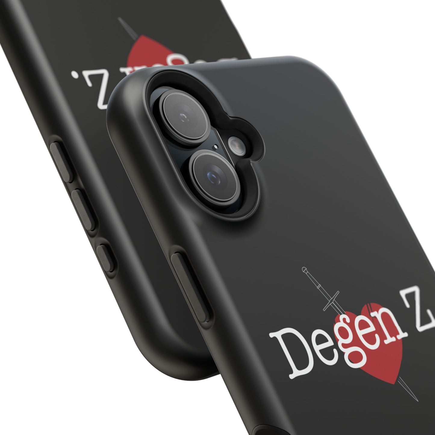 Phone Case — "Degen Z." Heart & Dagger Magnetic Impact-Resistant Case (’97–’12)