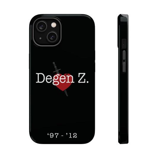 Phone Case — "Degen Z." Heart & Dagger Magnetic Impact-Resistant Case (’97–’12)