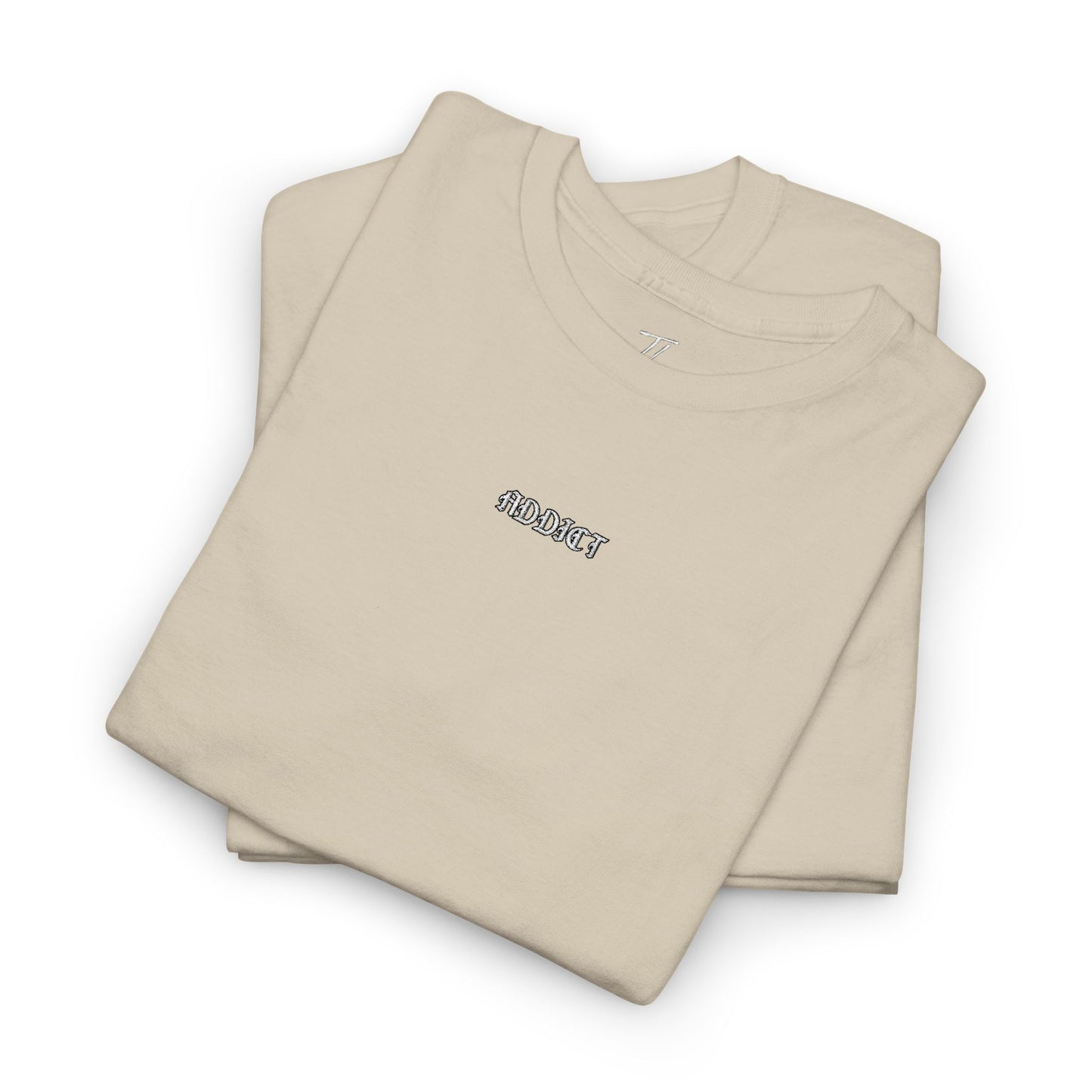 Addict - Minimalist Embroidered Album Tee