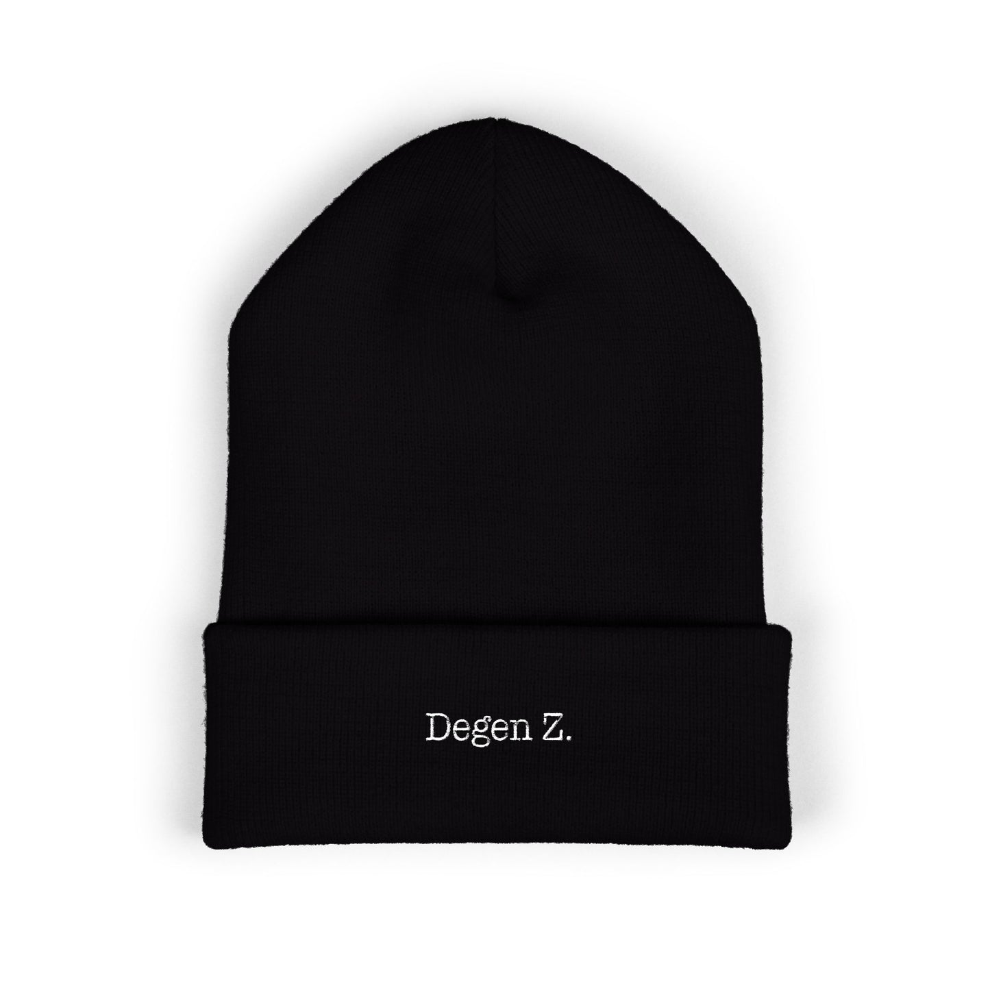 Degen Z embroidered beanie
