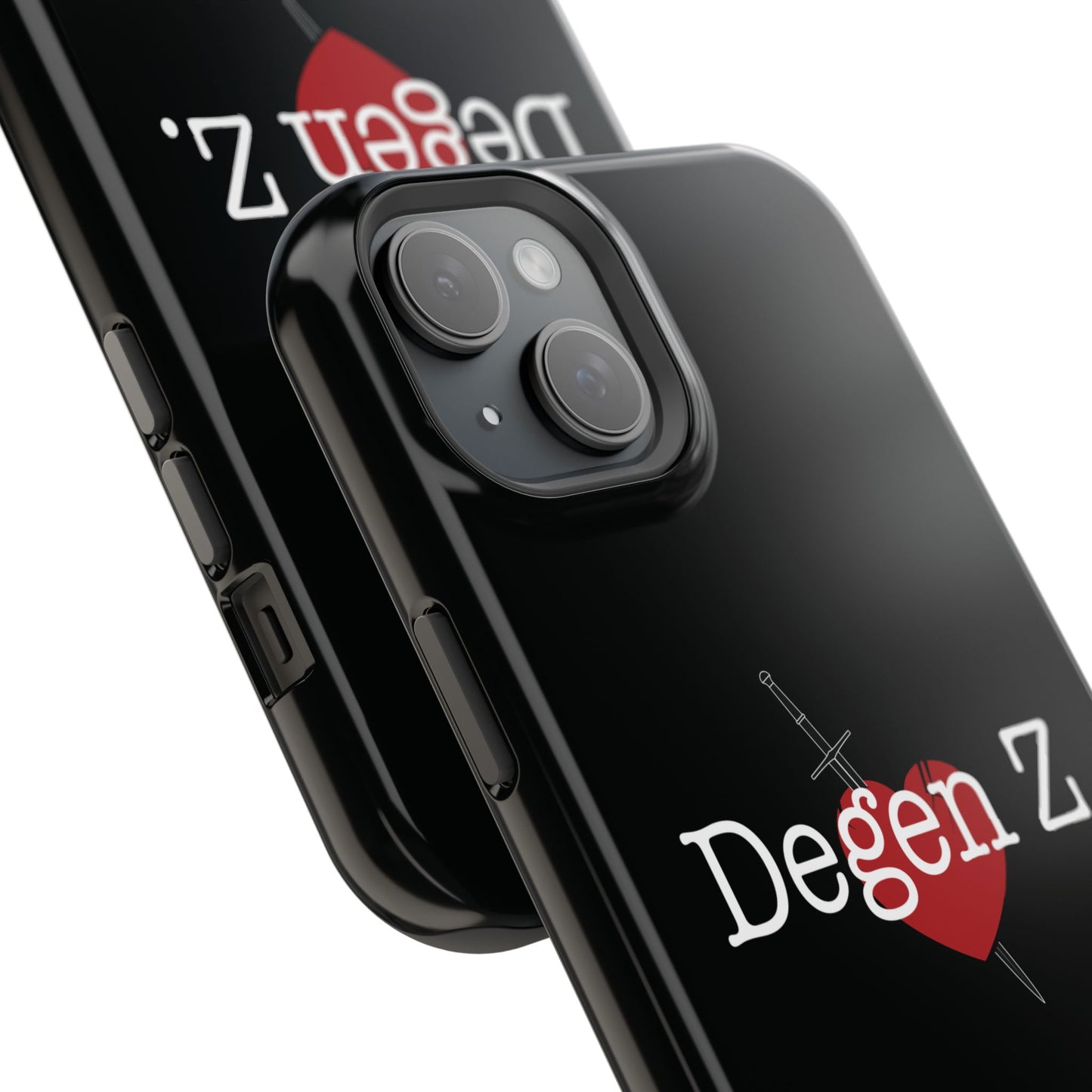 Phone Case — "Degen Z." Heart & Dagger Magnetic Impact-Resistant Case (’97–’12)