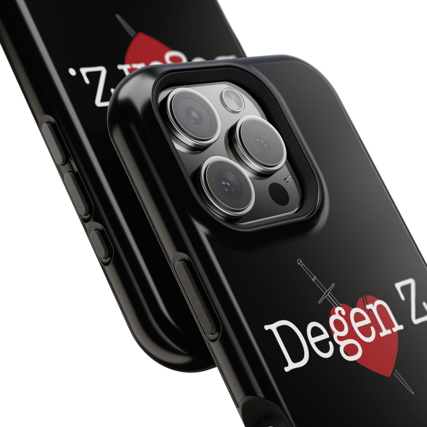 Phone Case — "Degen Z." Heart & Dagger Magnetic Impact-Resistant Case (’97–’12)