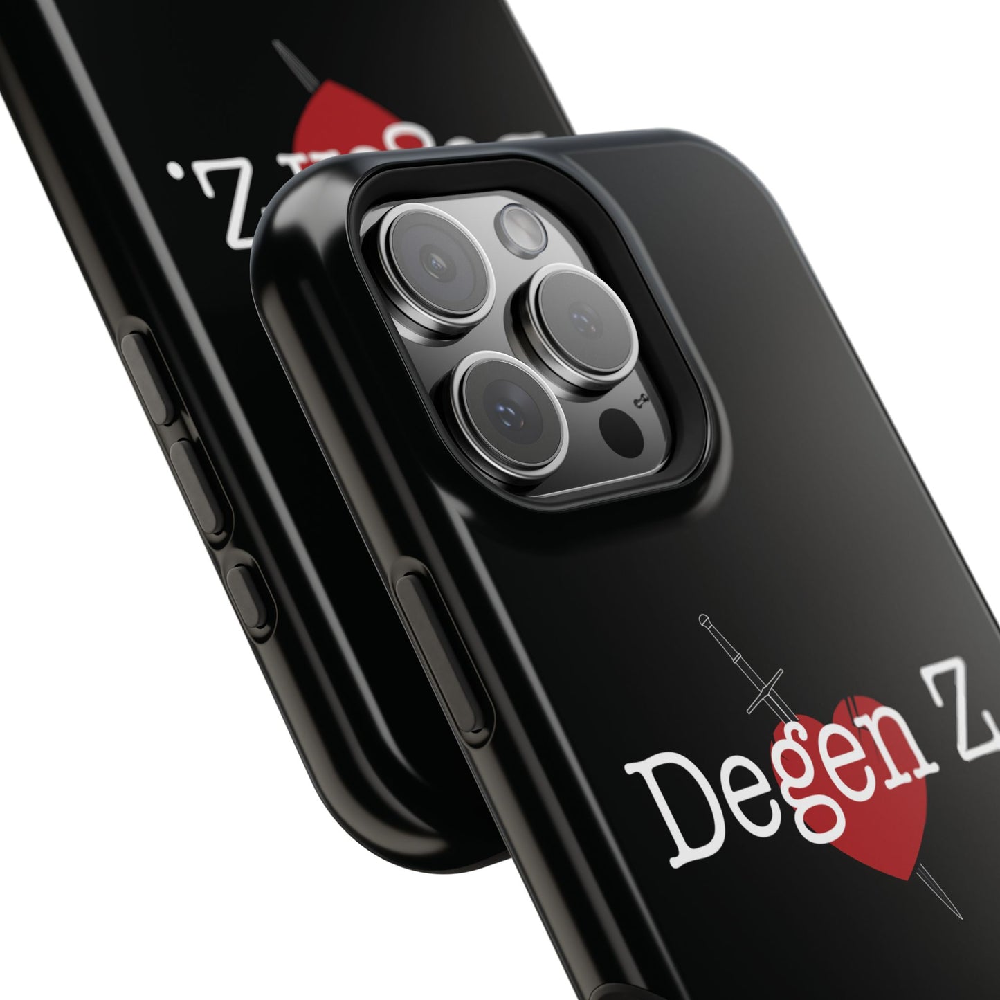 Phone Case — "Degen Z." Heart & Dagger Magnetic Impact-Resistant Case (’97–’12)