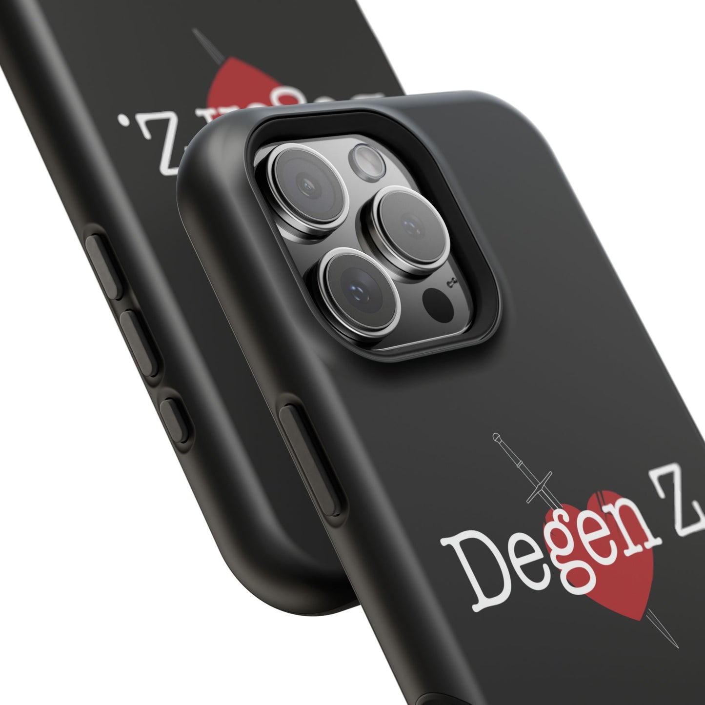 Phone Case — "Degen Z." Heart & Dagger Magnetic Impact-Resistant Case (’97–’12)