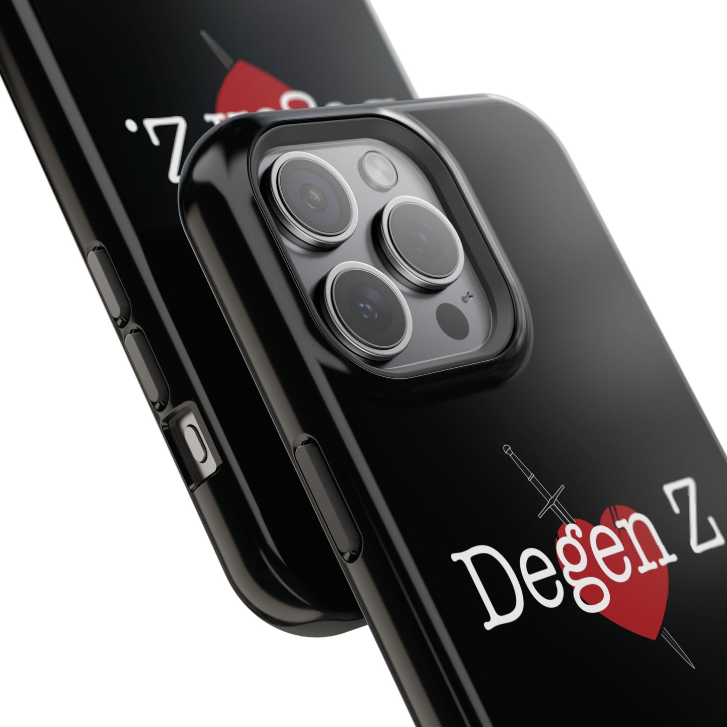 Phone Case — "Degen Z." Heart & Dagger Magnetic Impact-Resistant Case (’97–’12)