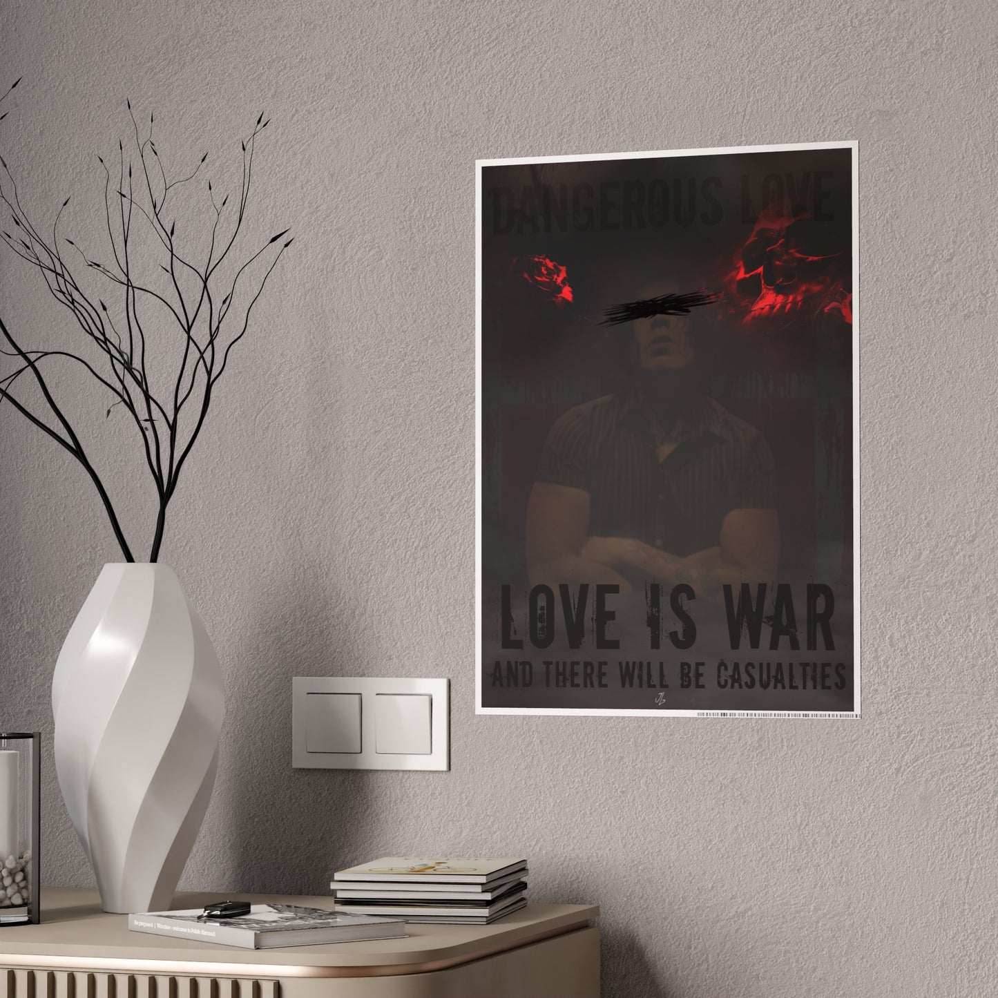 Dangerous Love Glossy Poster