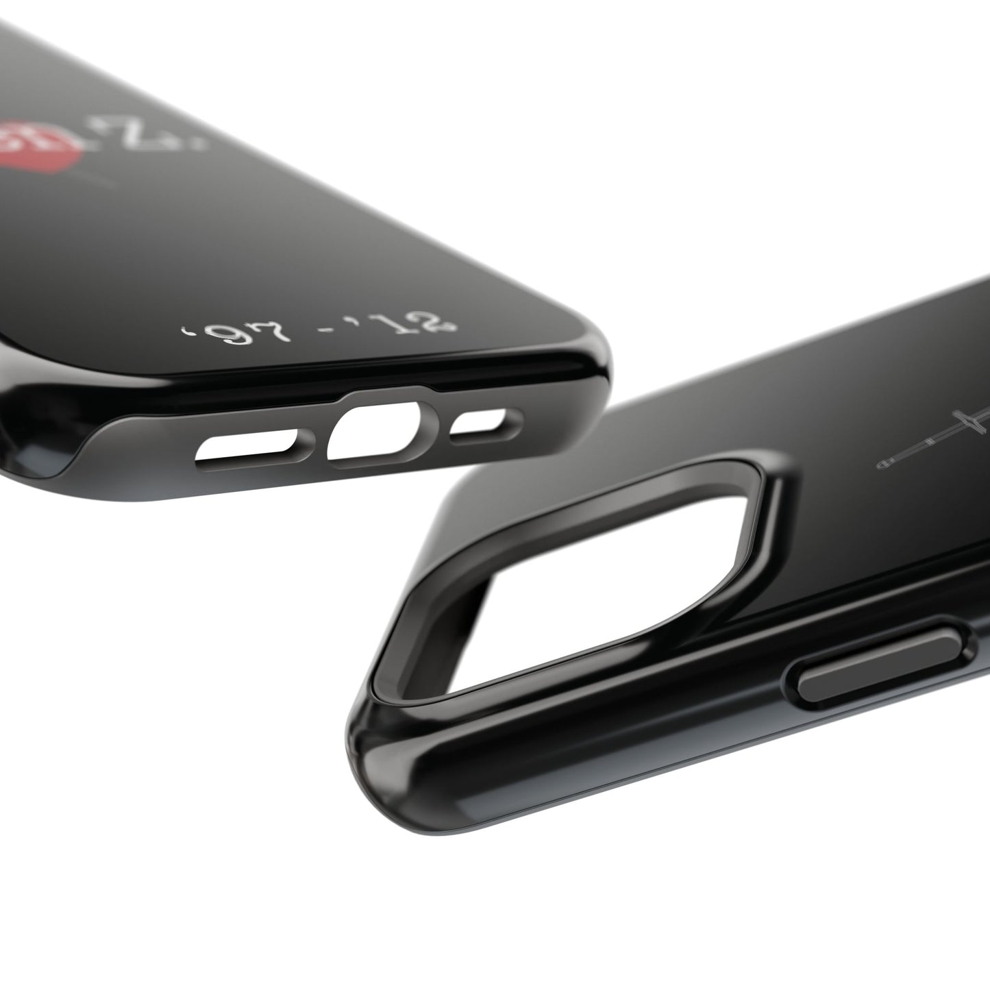 Phone Case — "Degen Z." Heart & Dagger Magnetic Impact-Resistant Case (’97–’12)
