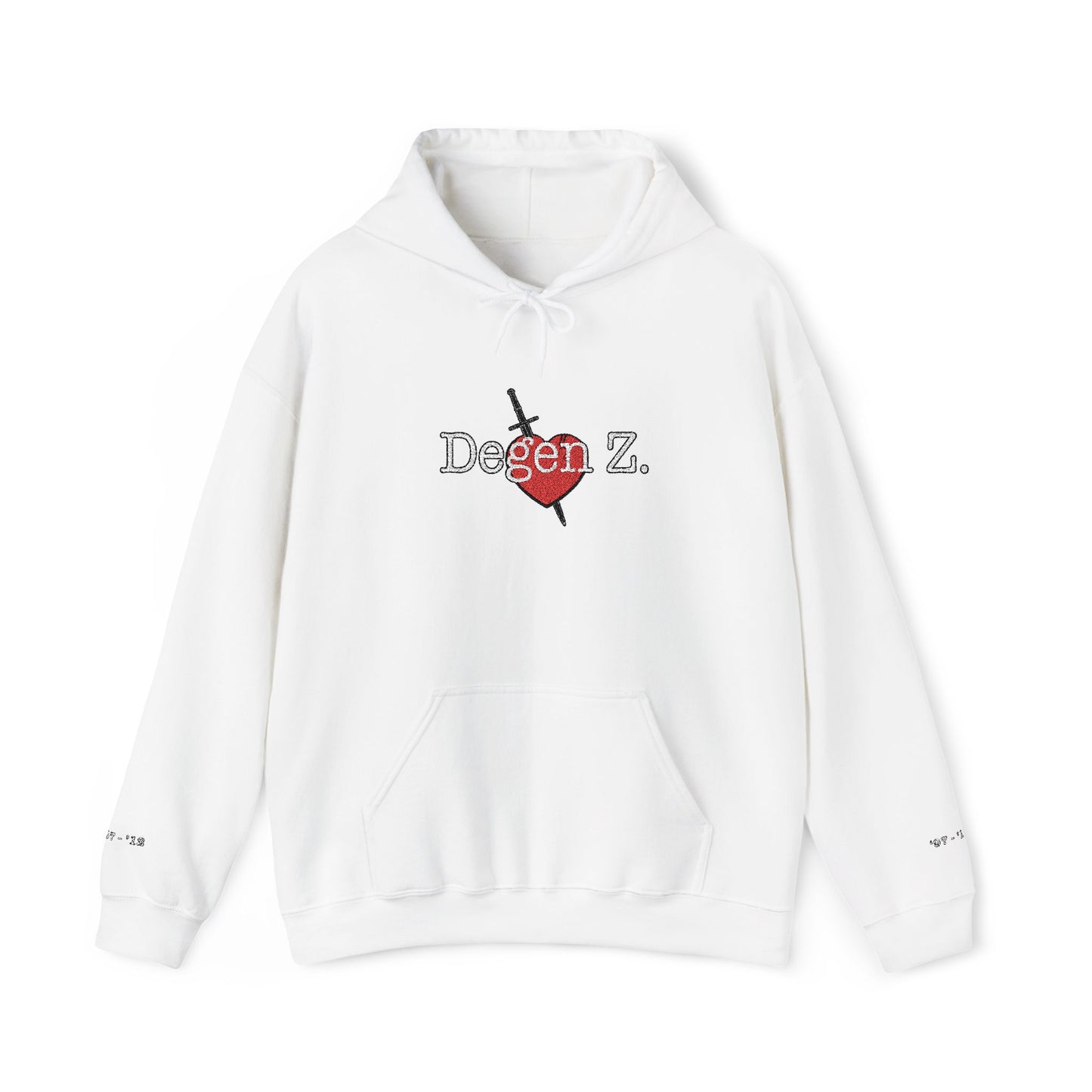 '97 - '12 Album Logo Embroidered Hoodie