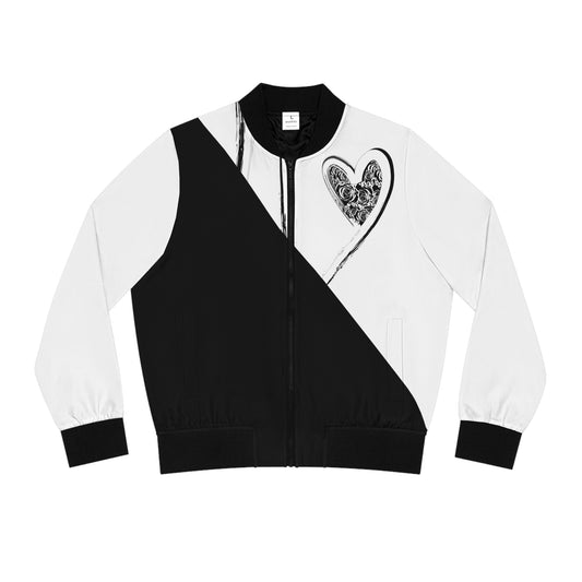 Hearts & Roses Women's Bomber Jacket