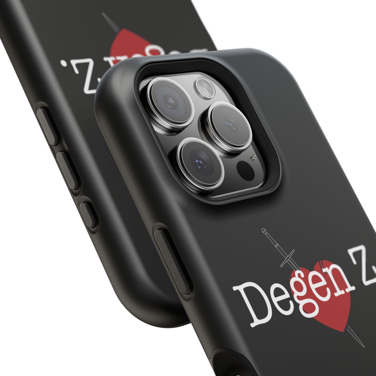Phone Case — "Degen Z." Heart & Dagger Magnetic Impact-Resistant Case (’97–’12)