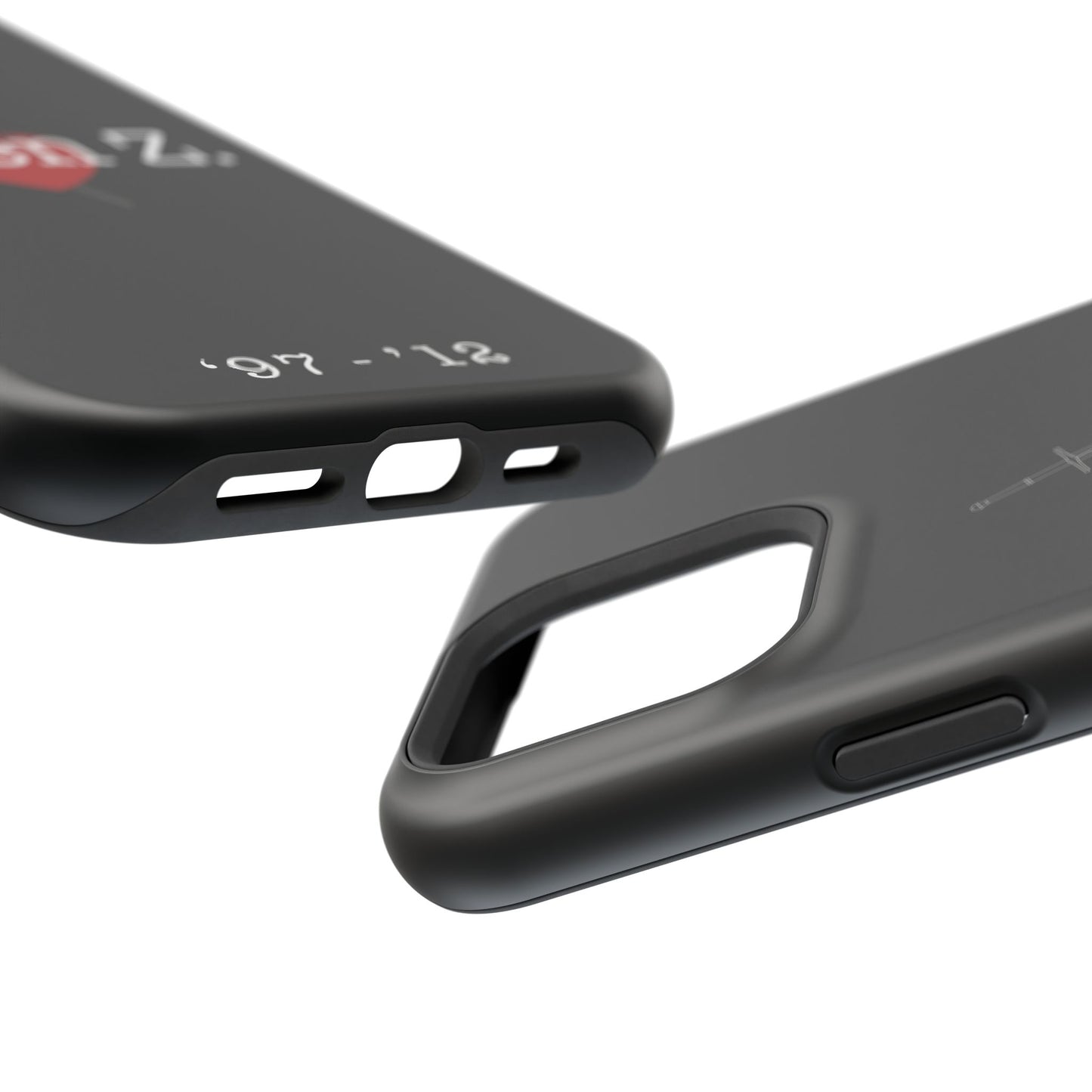 Phone Case — "Degen Z." Heart & Dagger Magnetic Impact-Resistant Case (’97–’12)