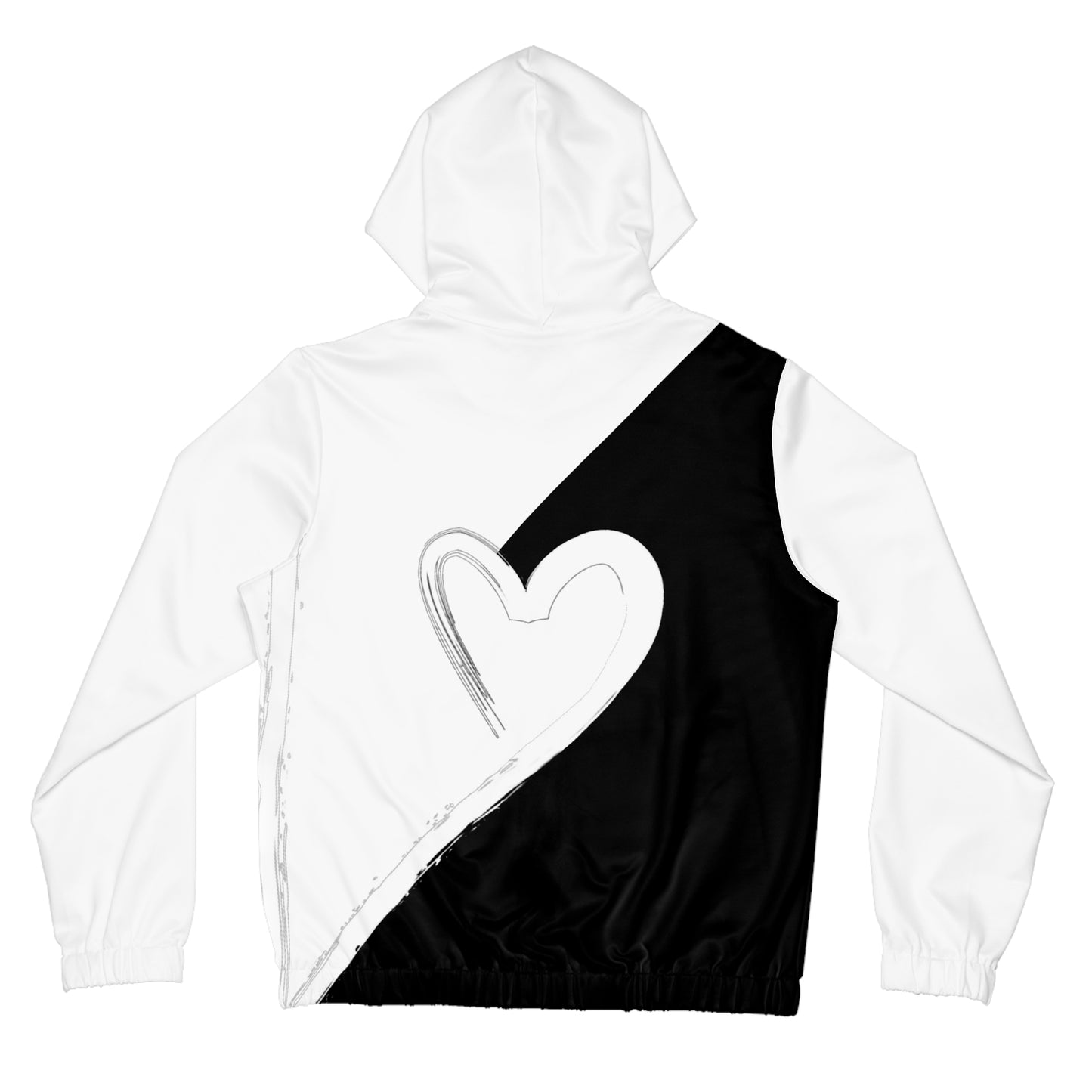 Hearts & Roses Women's Zip-Up Hoodie