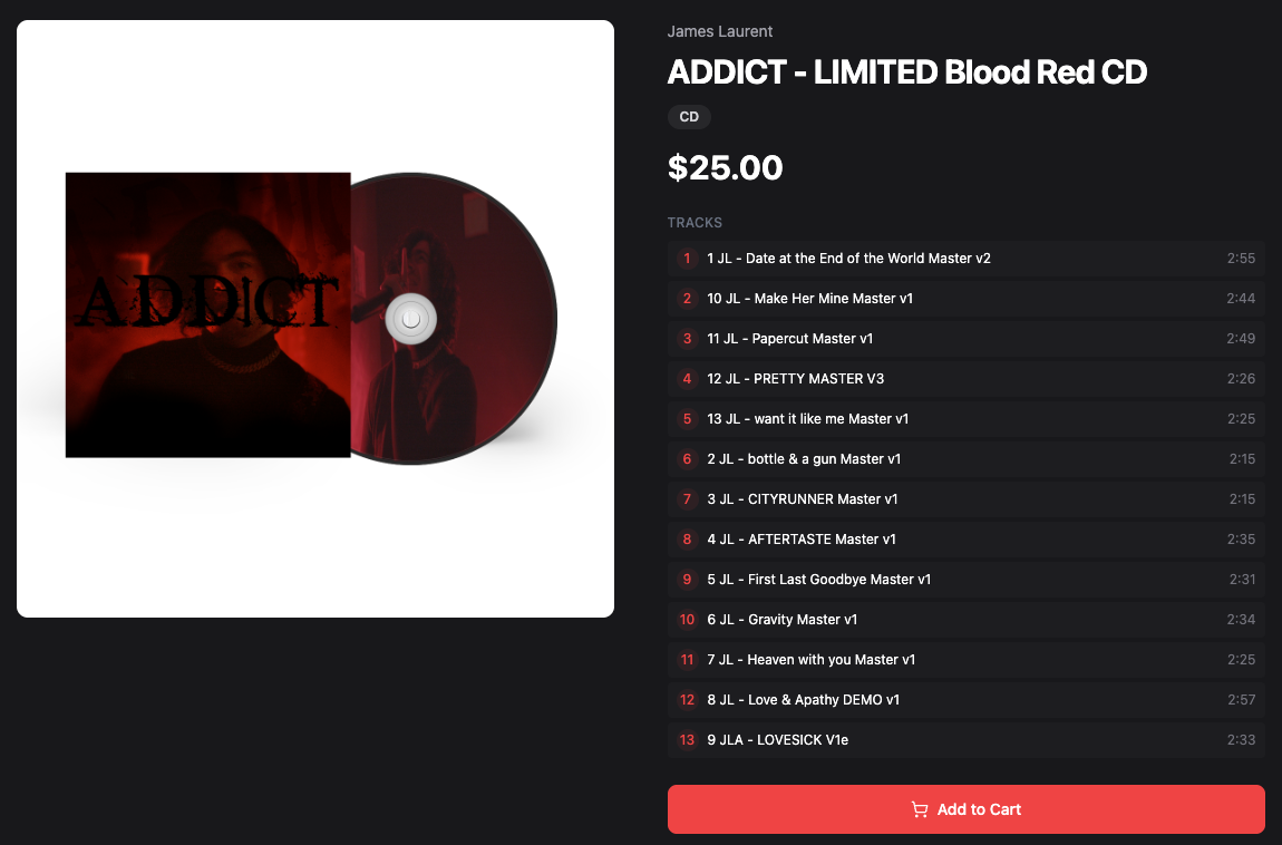CD of the Month 2026 — Founding Member Subscription