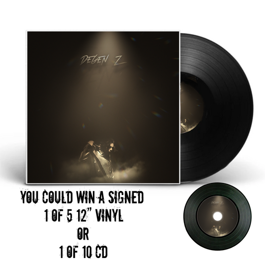 *Signed Vinyl RAFFLE* Degen Z DELUXE digital download Pre-Order