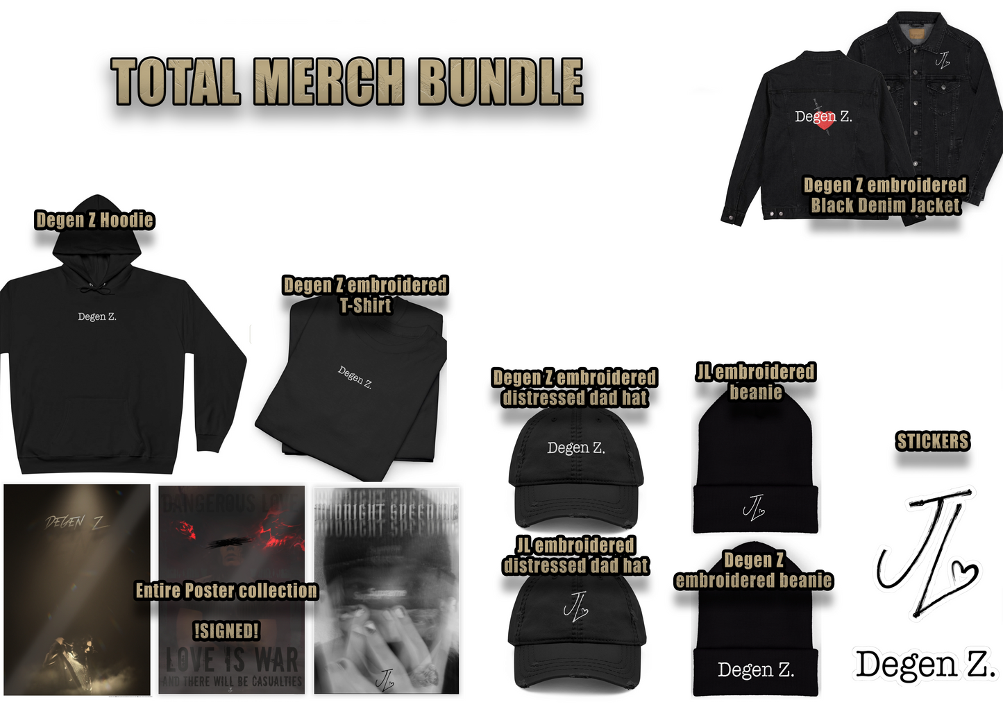 The Total Merch Pre-Order Bundle