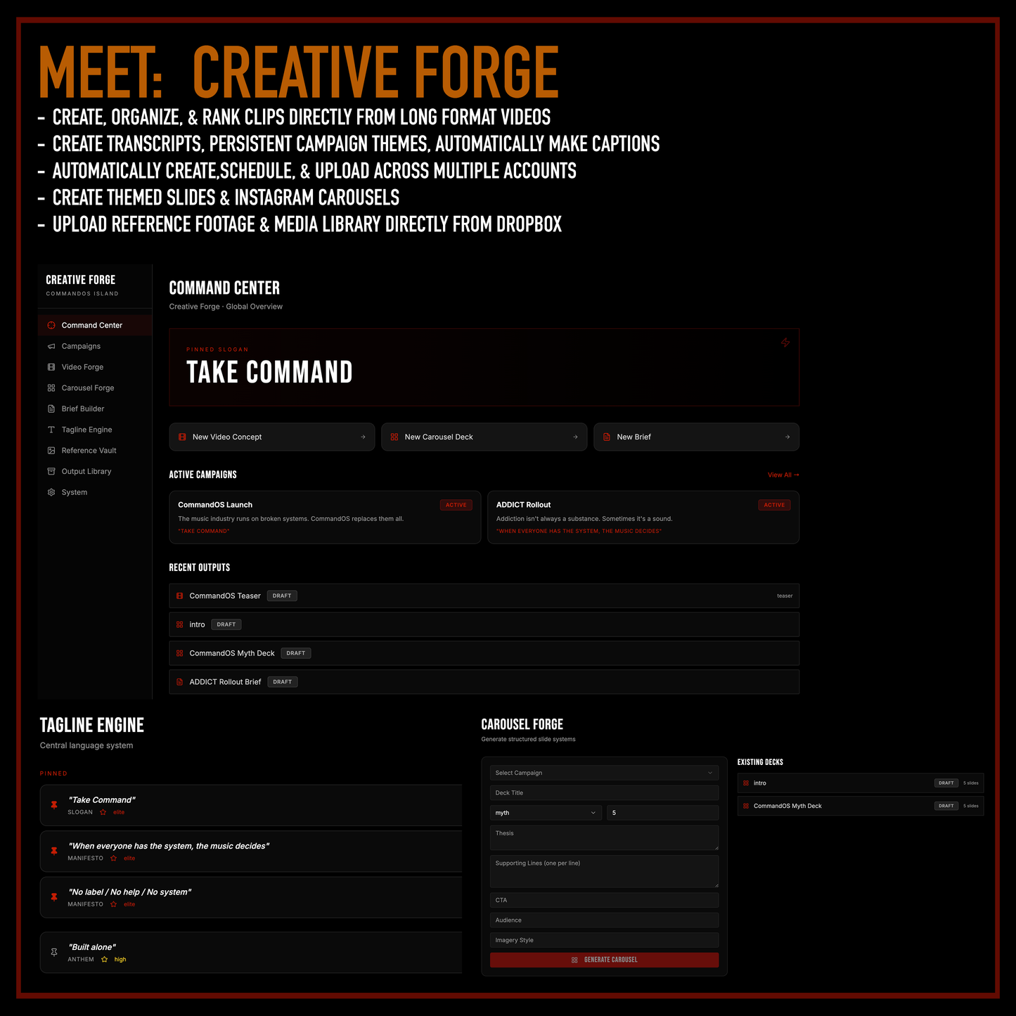 CommandOS — Reserve First-Wave Beta Access