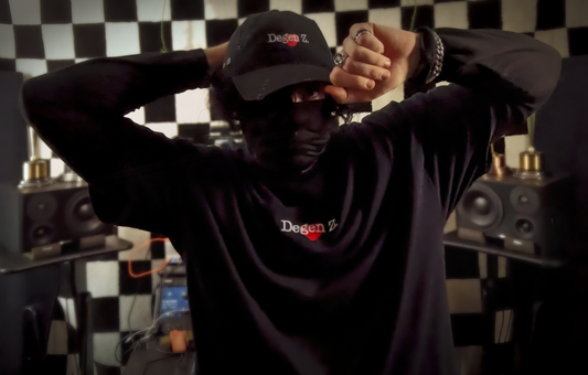 '97 - '12 Album Logo embroidered T-shirt