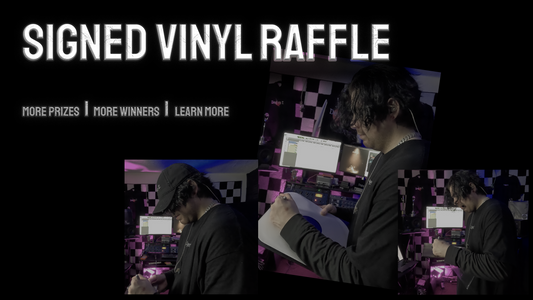 Signed Vinyl Raffle Ticket | MULTIPLE PRIZES + Free Deluxe Album +