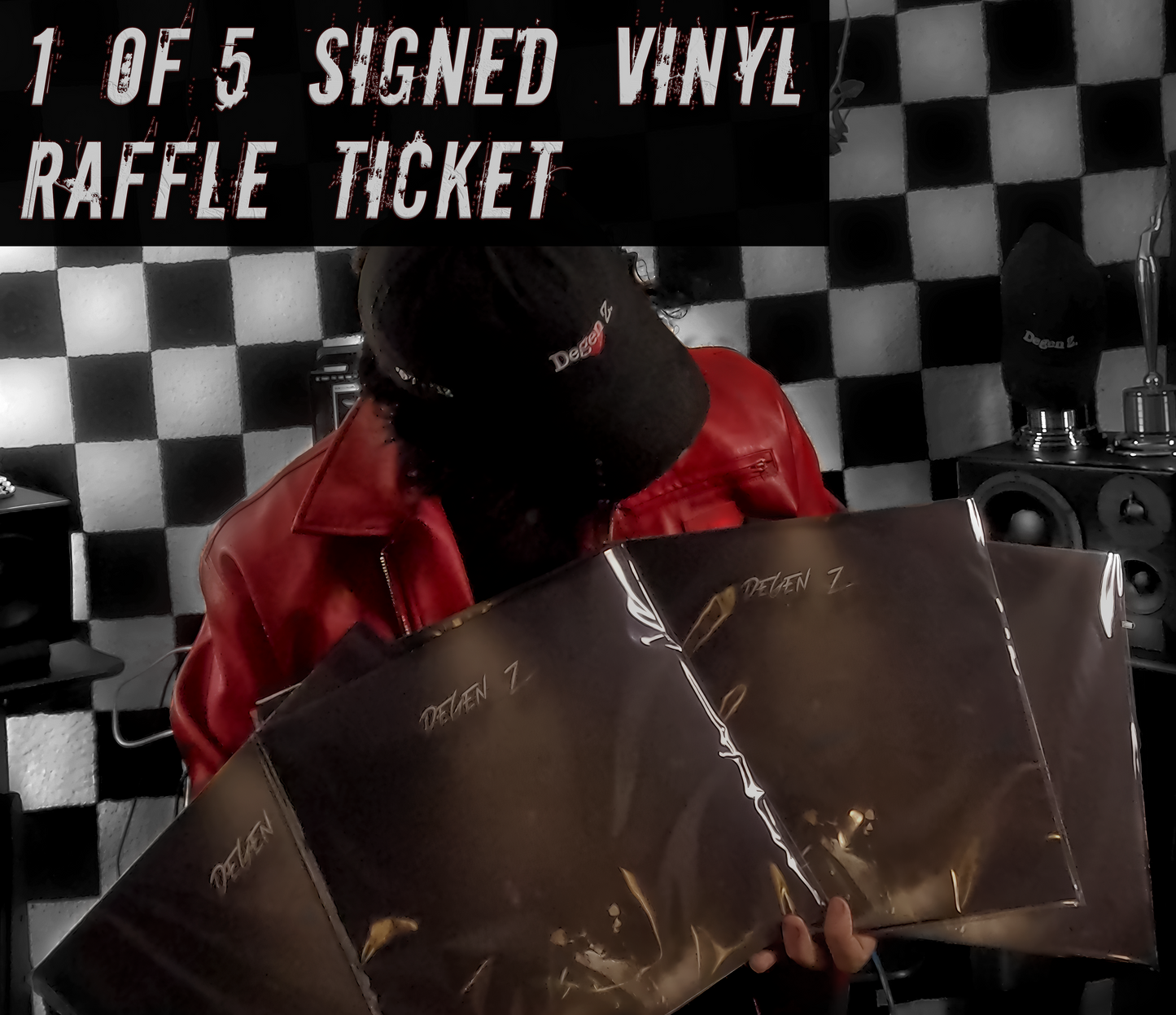 Signed Vinyl Raffle Ticket | MULTIPLE PRIZES + Free Deluxe Album +